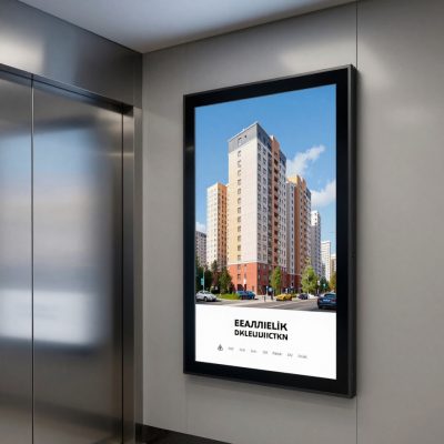 Разработка и размещение indoor-рекламы в лифтах жилых домов